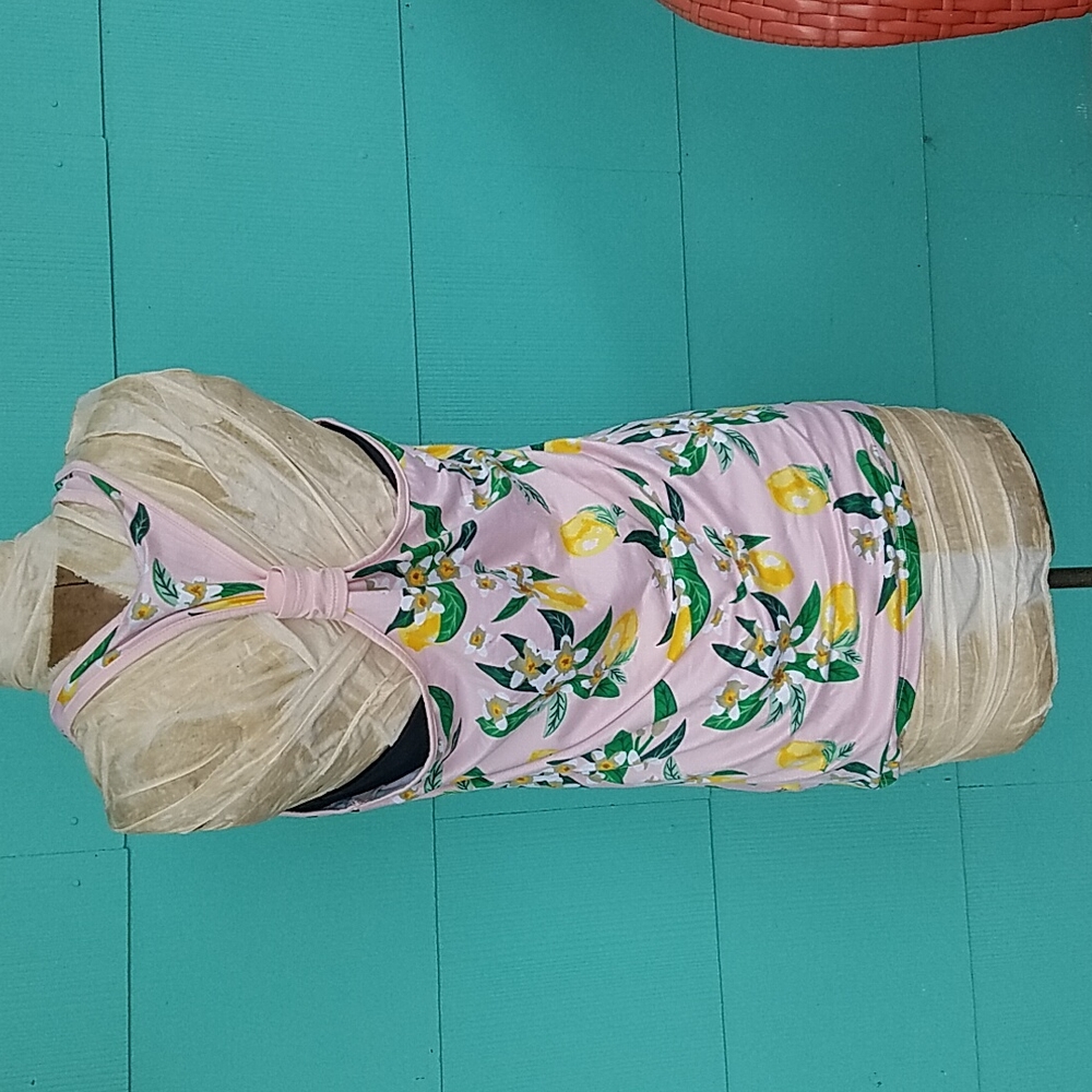 Lemon Print Tank
